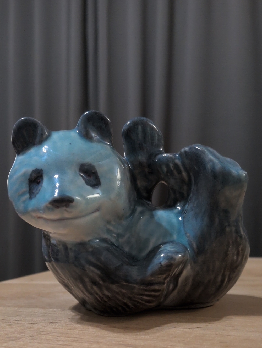 Beswick Blue Ceramic Panda